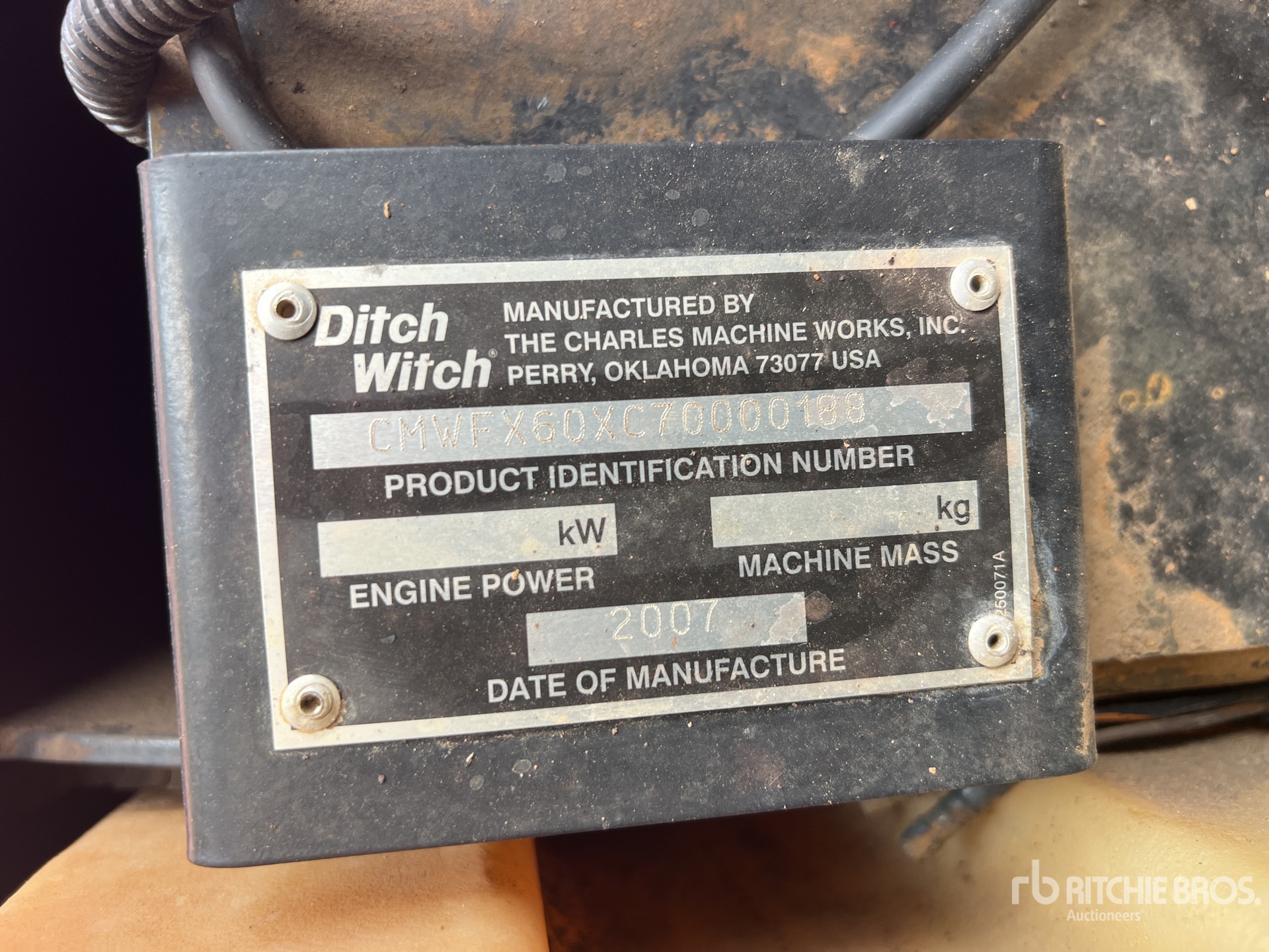 2007 Ditch Witch FX60
