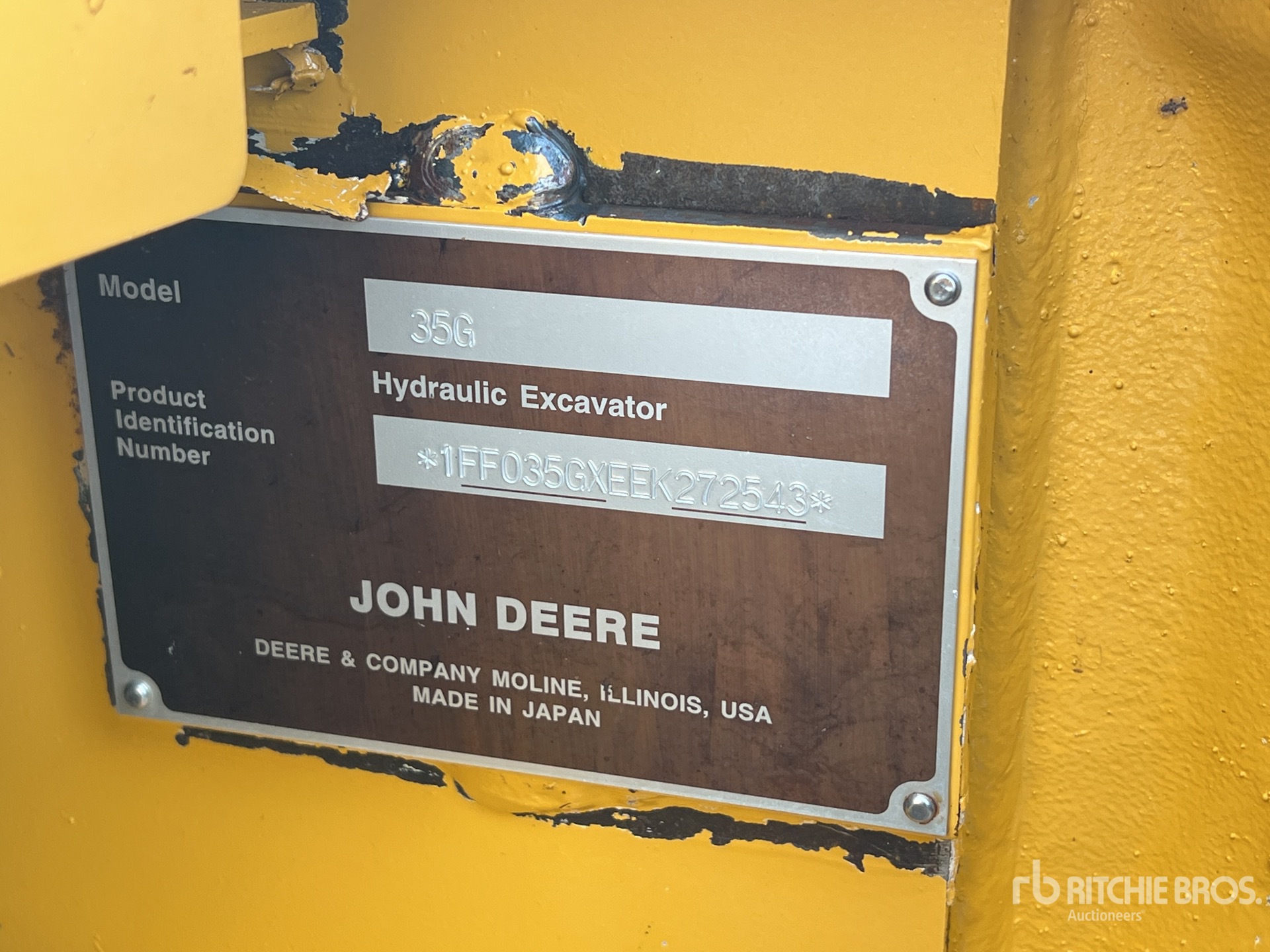 2015 John Deere 35G