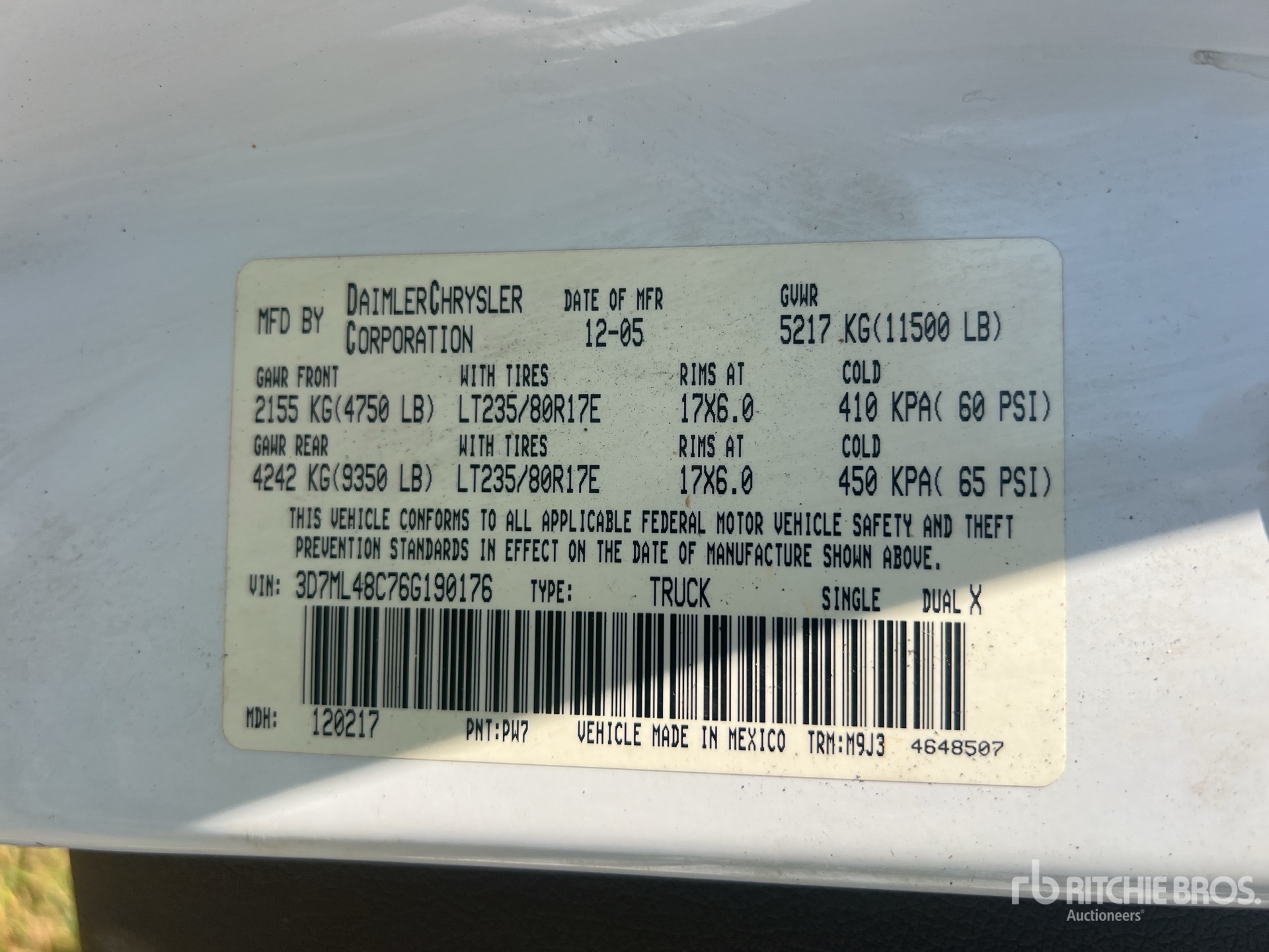 2006 Dodge RAM 3500