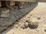 Undercarriage with Left Track Rollers