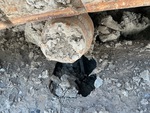Undercarriage with Left Carrier Rollers