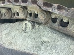 Undercarriage with Right Carrier Rollers
