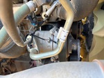 Engine with A/C Compressor