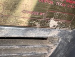 General Appearance with Frame Stamp Serial Number/VIN Photo