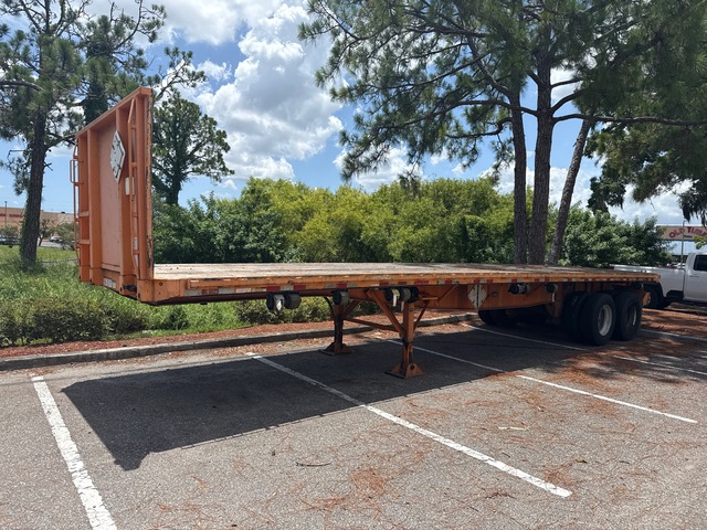 2017 Great Dane 36 ft T/A Flatbed Trailer