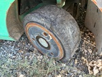 Chassis with Left Rear Tire