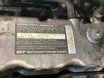 Engine with Emission Label