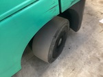 Chassis Lift with Left Rear Tire