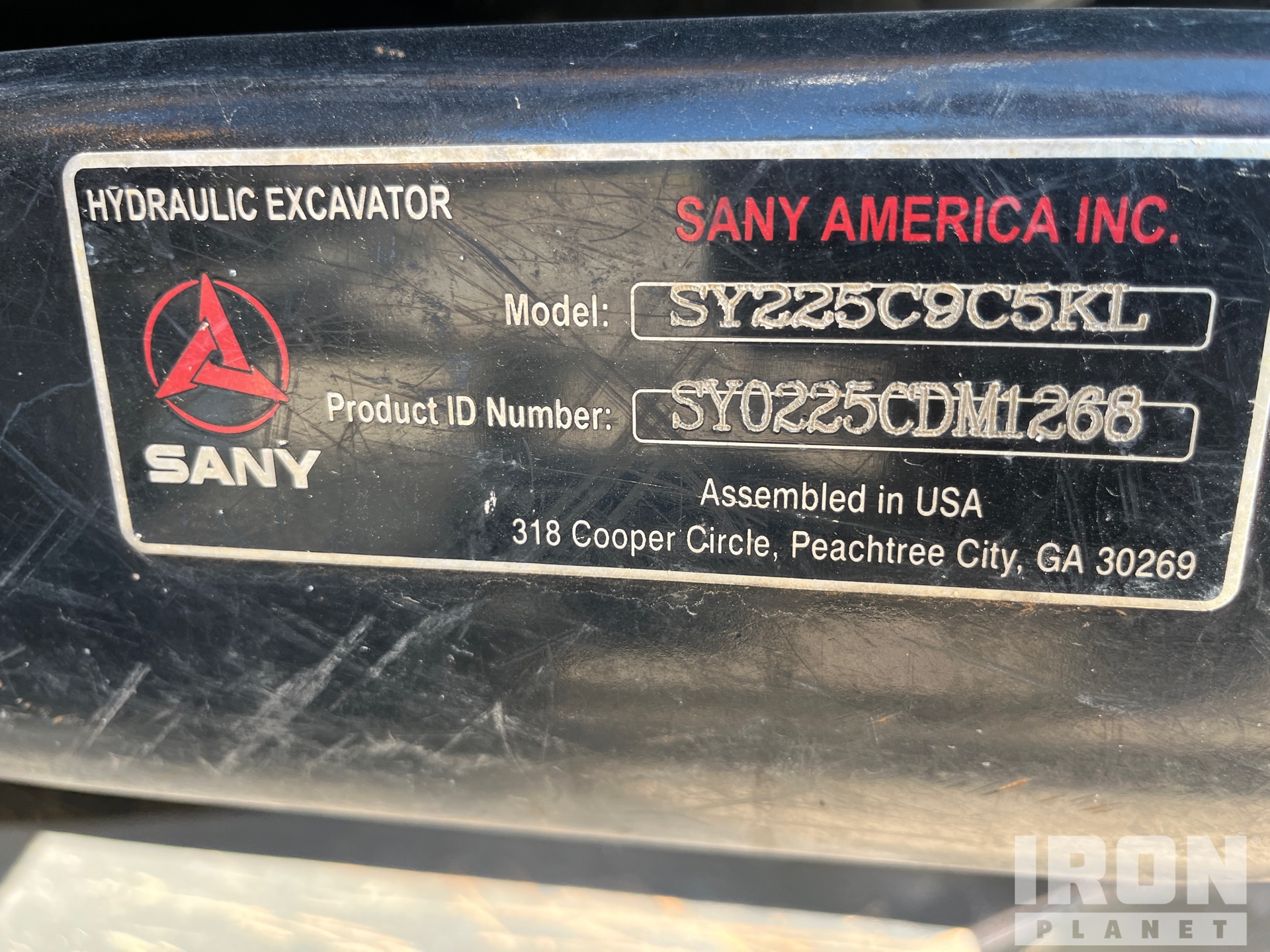 2023 Sany SY225C9C5KL