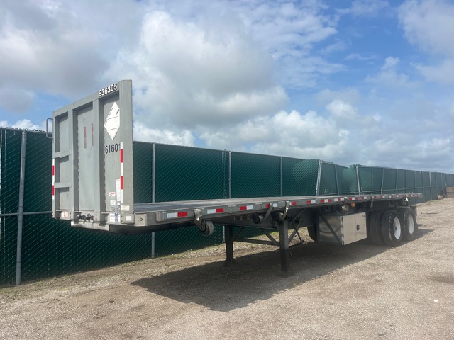 2017 Hyundai 68000 lb 36 ft T/A Piggy Back Forklift Flatbed Trailer 2017 Hyundai 68000 lb 36 ft T/A Piggy Back Forklift Flatbed Trailer
