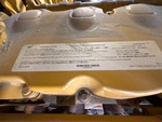 Engine with Emission Label