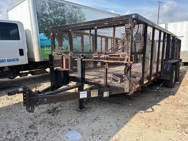 2011 (unverified) Odom 18 ft T/A Utility Trailer