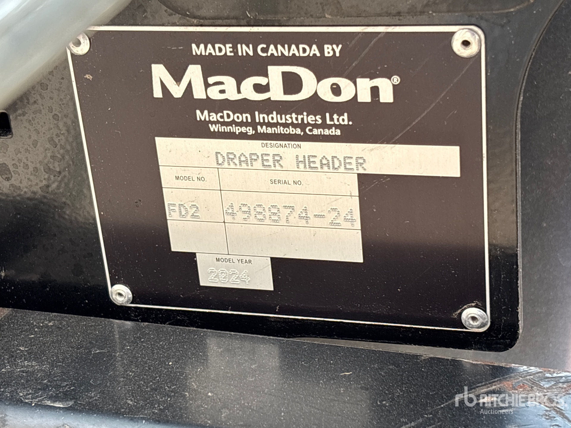 Macdon FD240