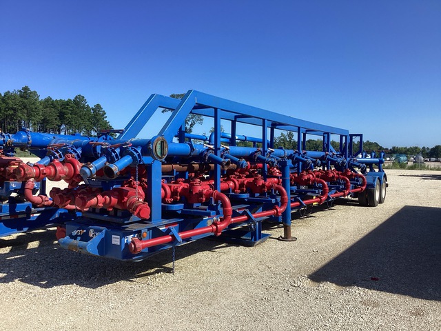 2010 Worley 50000 lb 48 ft x 102 in T/A Manifold Trailer