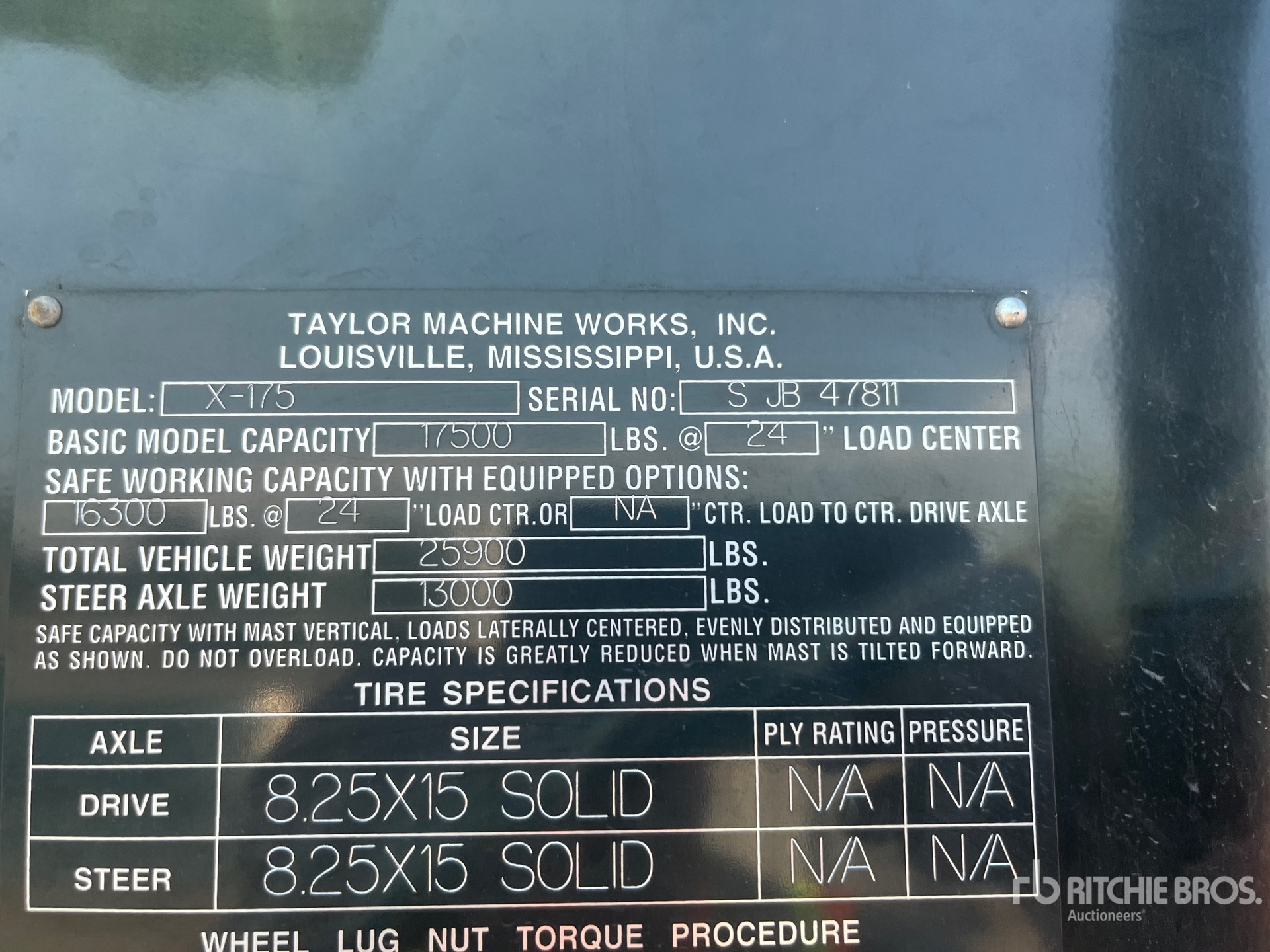 Photo of a  Taylor X175