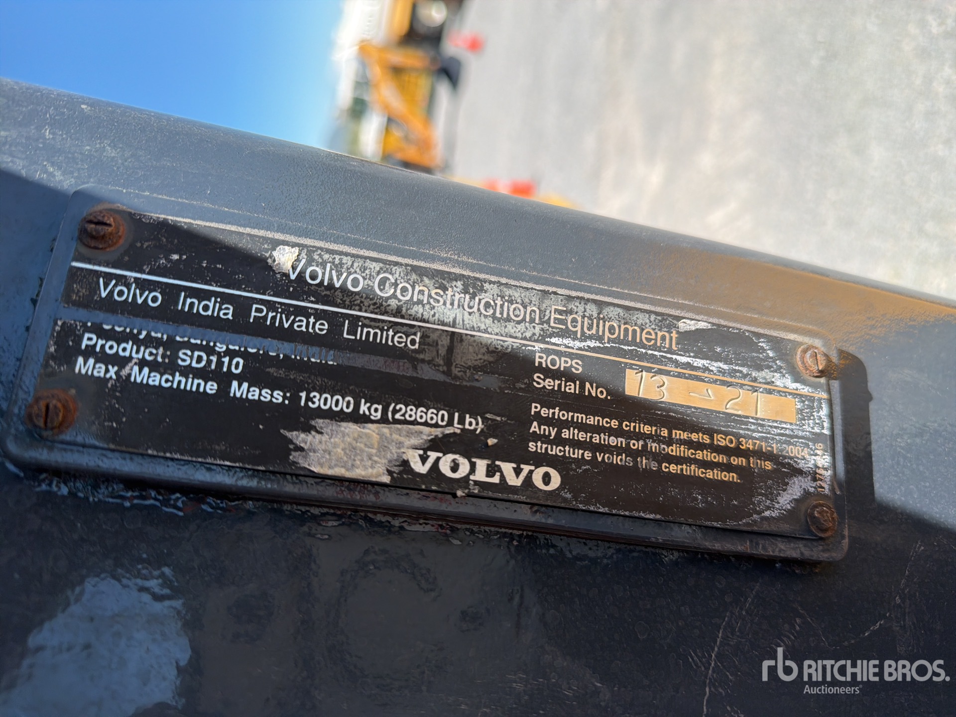 2013 Volvo SD110