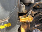Chassis with Dispositivo di bloccaggio del braccio (escavatore a cucchiaia rovescia)