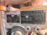 Engine with Emission Label
