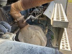 Motor with Diesel Particulate Filter