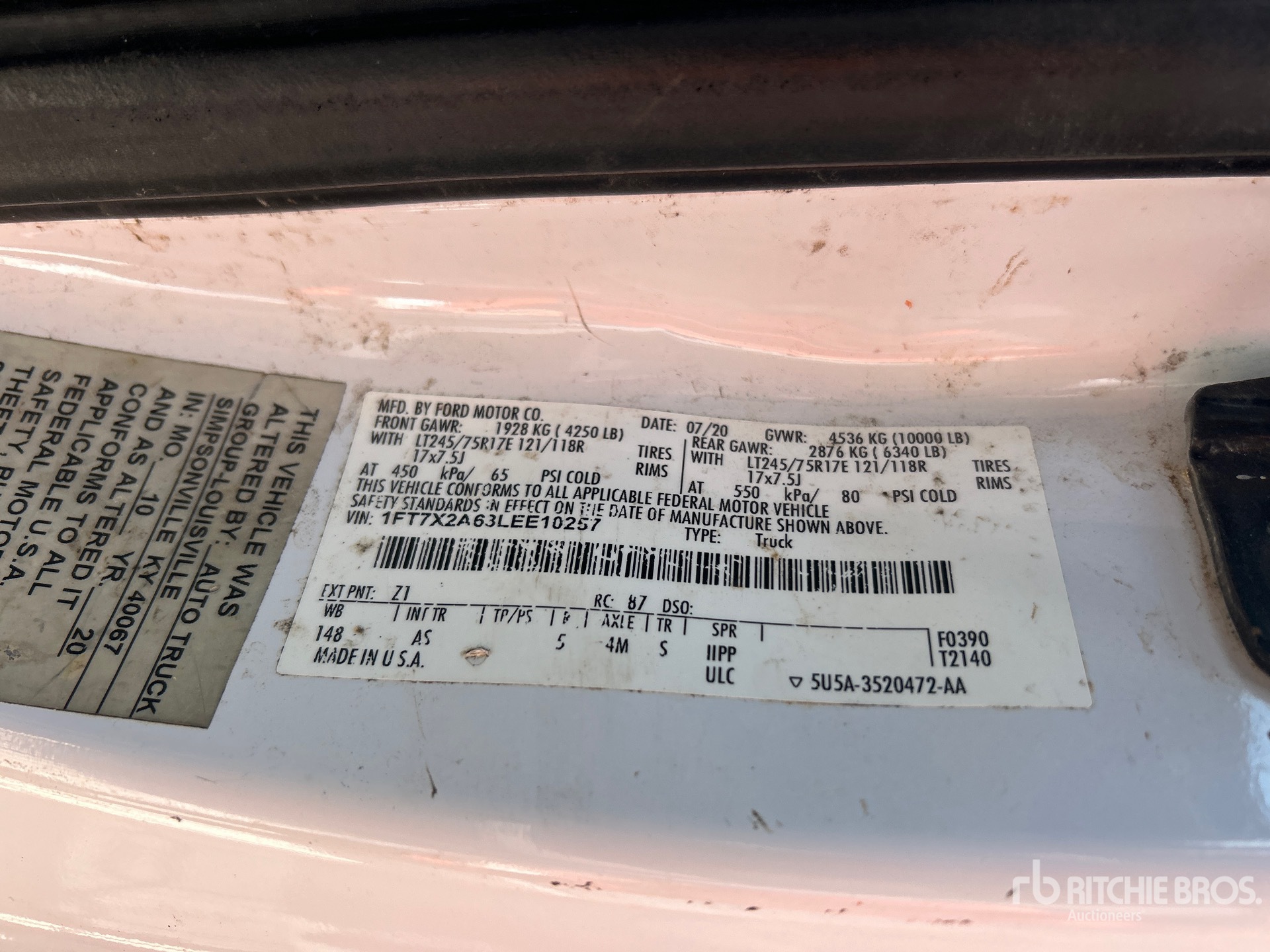 Photo of a 2020 Ford F-250