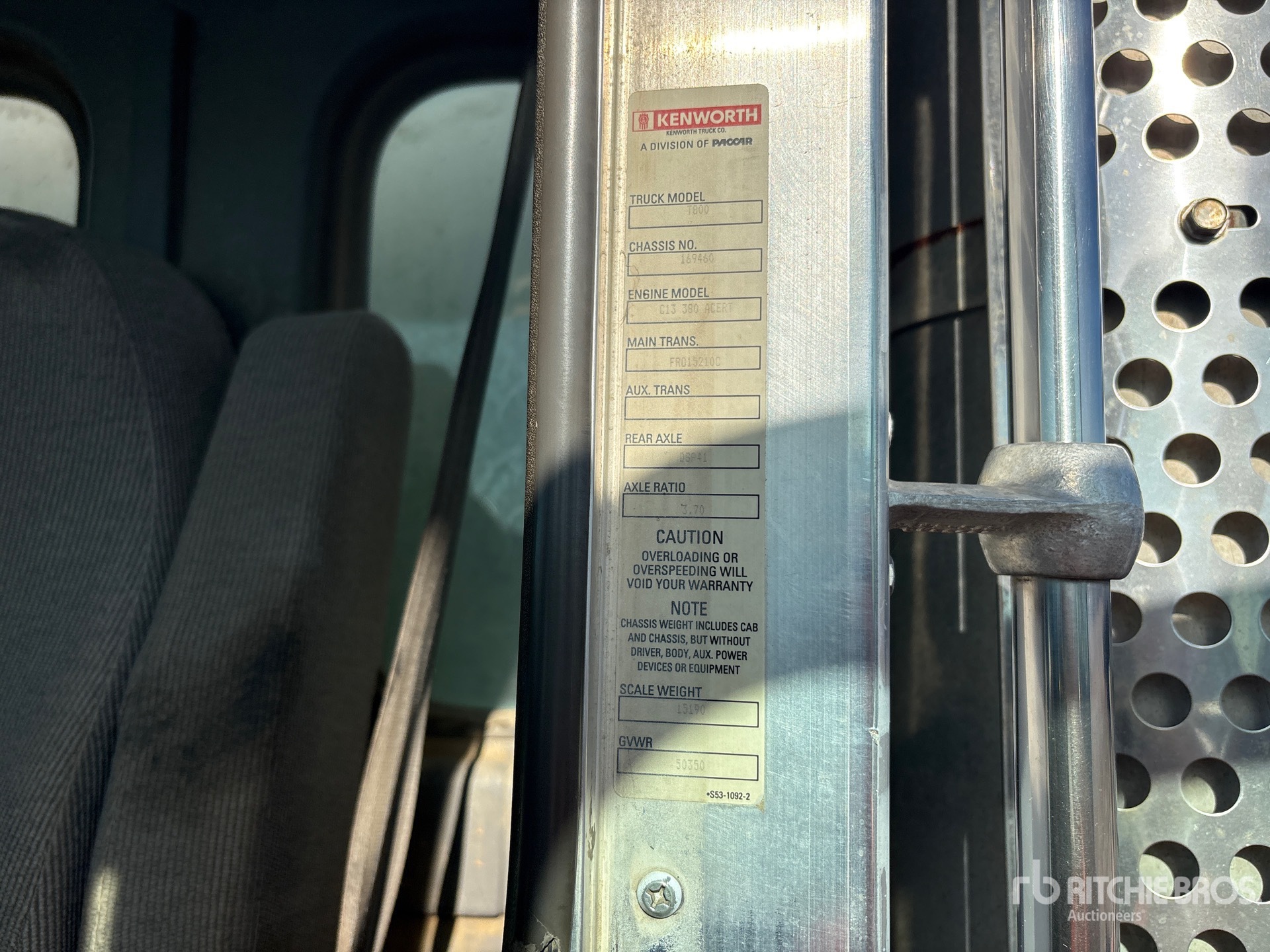 2007 Kenworth T800