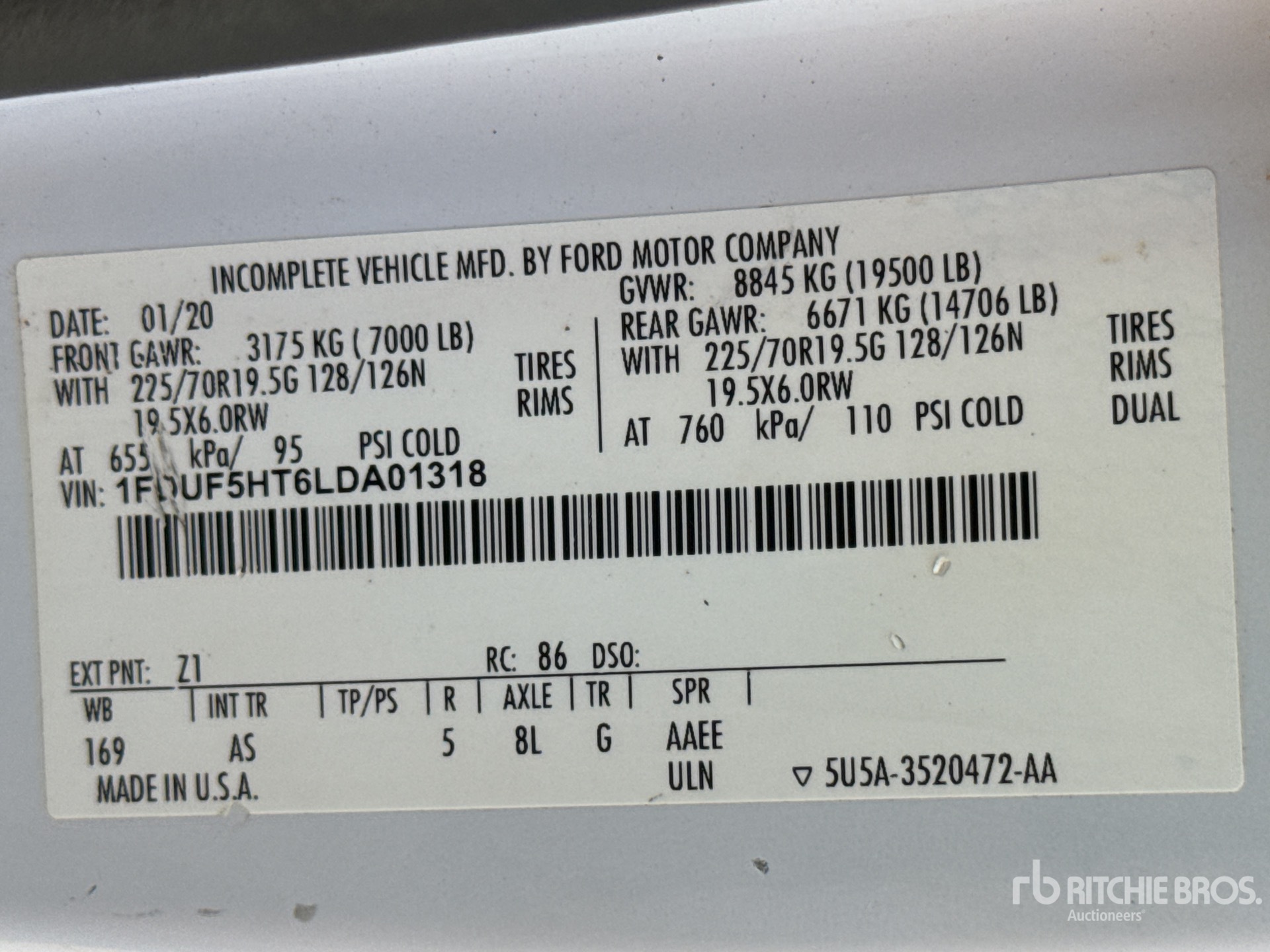 2020 Ford F-550