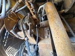 Engine with A/C Compressor