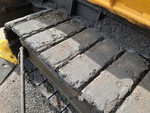 Undercarriage with Left Track Shoes