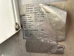 General Appearance with Unit Serial Number