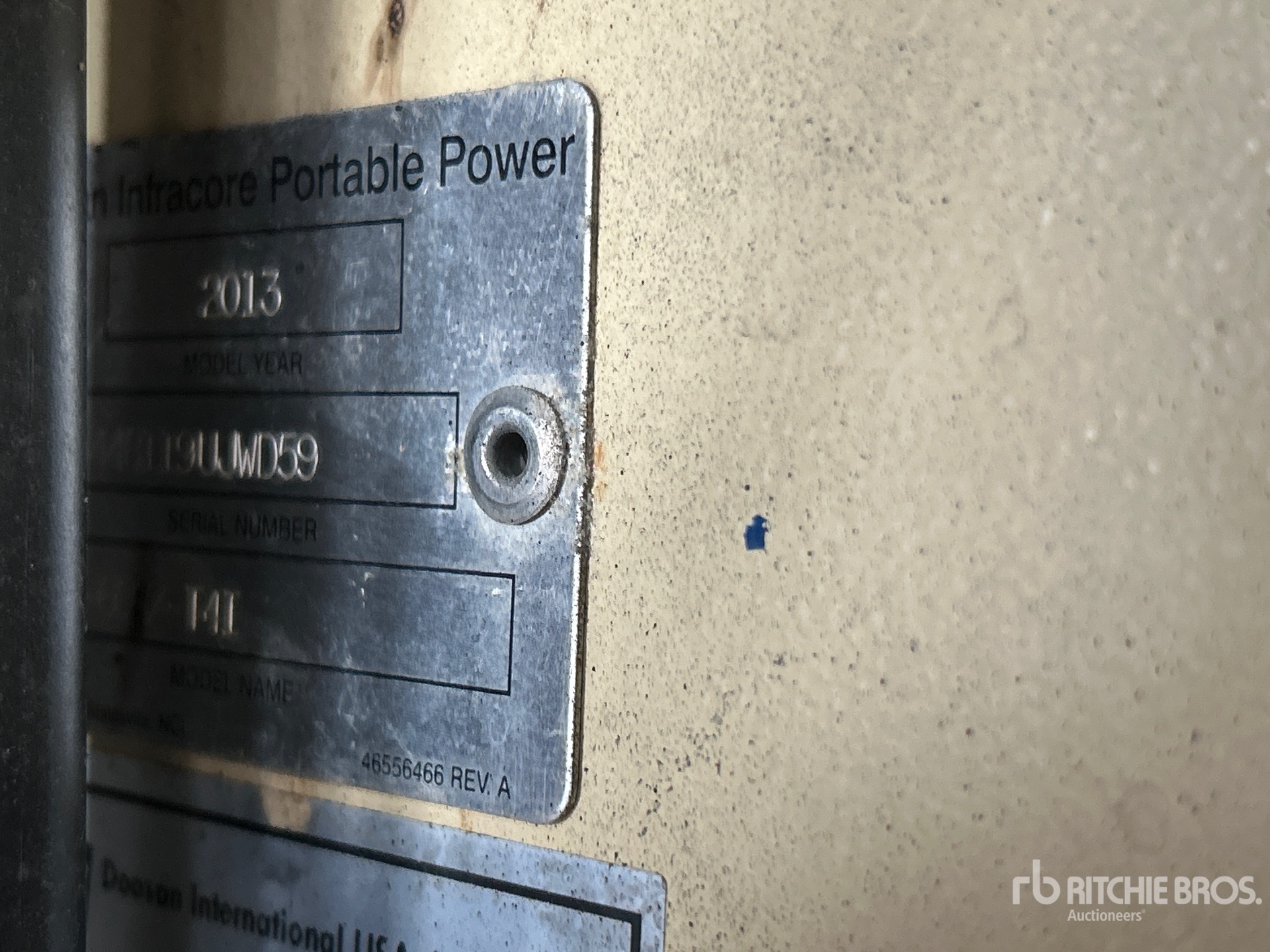 2013 Doosan Portable Power L20