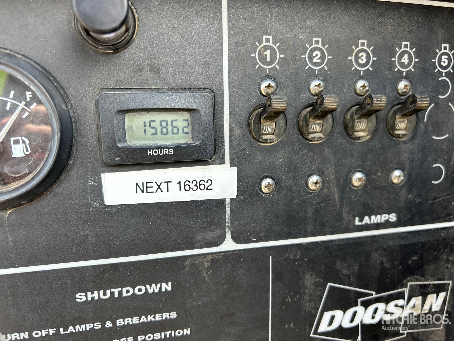 2015 Doosan Portable Power L20