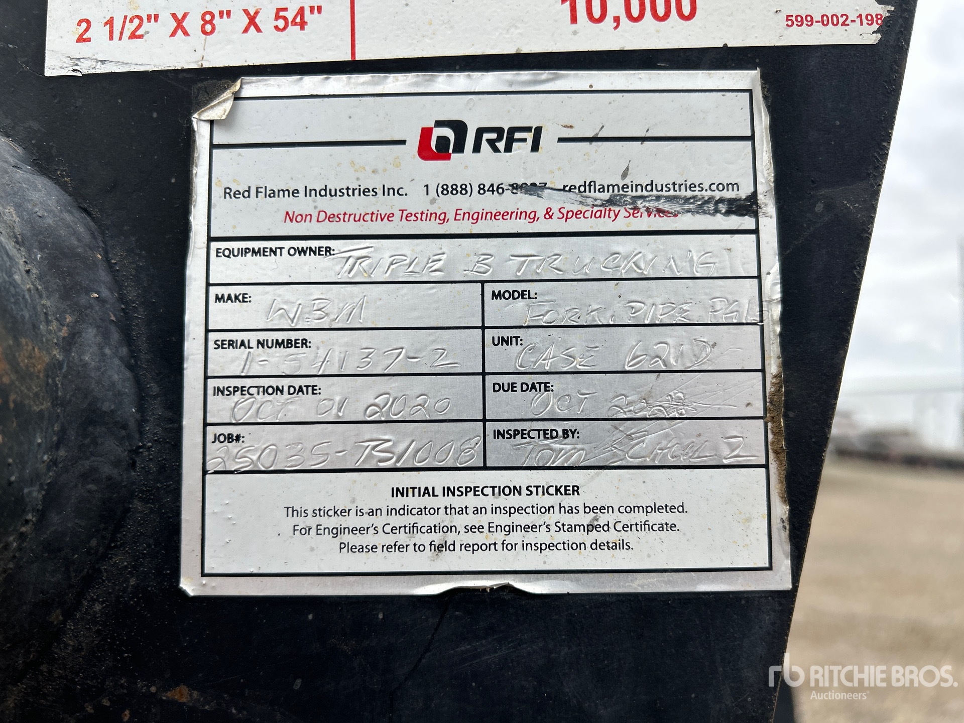 Wabash 54 IN Q/C - FITS CASE 621D