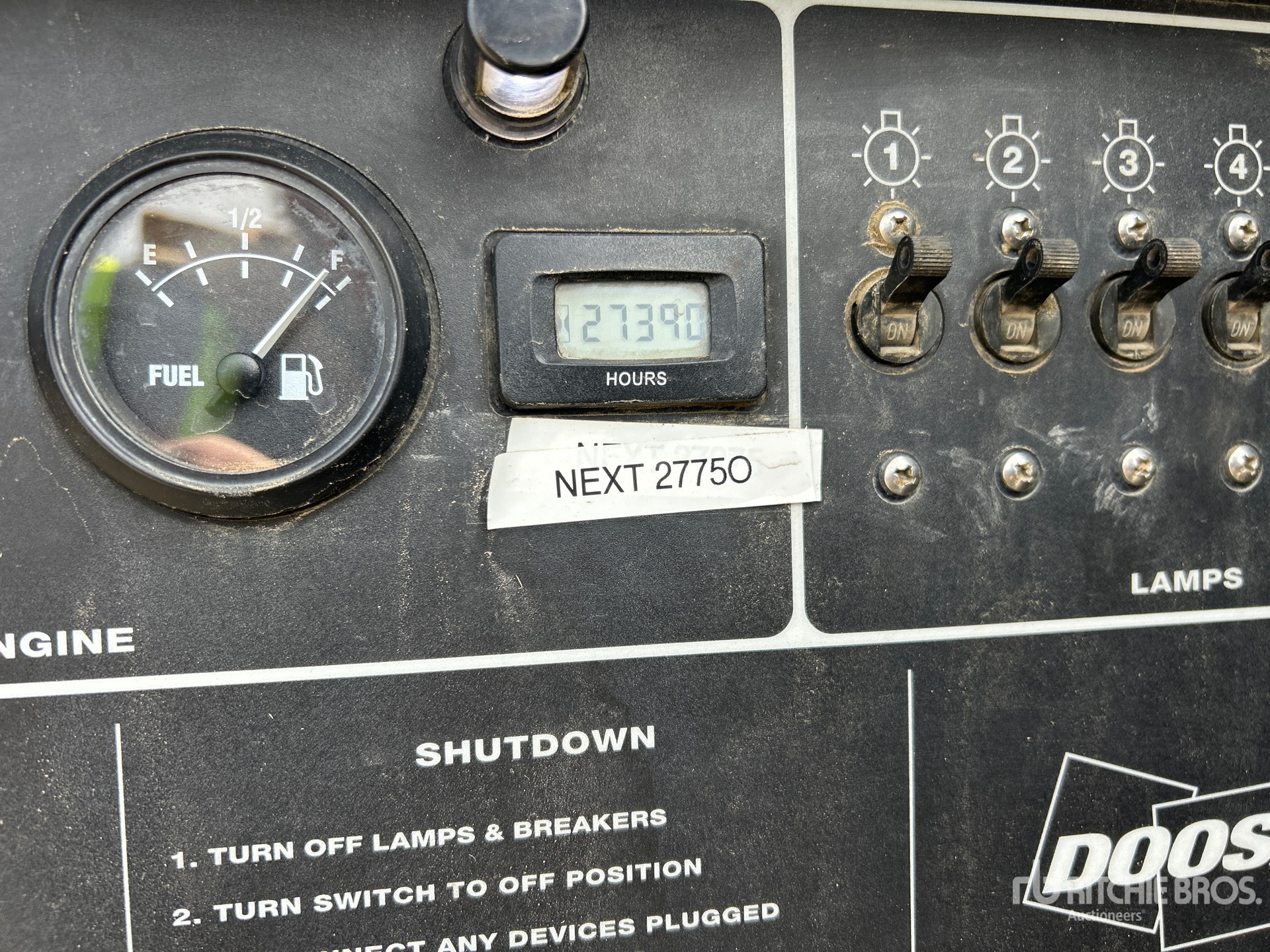 2015 Doosan Portable Power L20