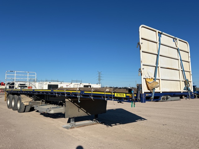 2021 Jamieson 13.6 m Tri/A Flatbed Trailer