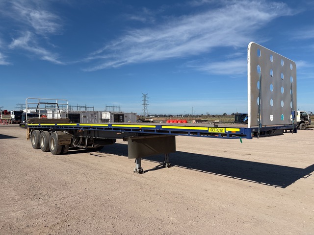 2023 Jamieson 13.6 m Tri/A Flatbed Trailer