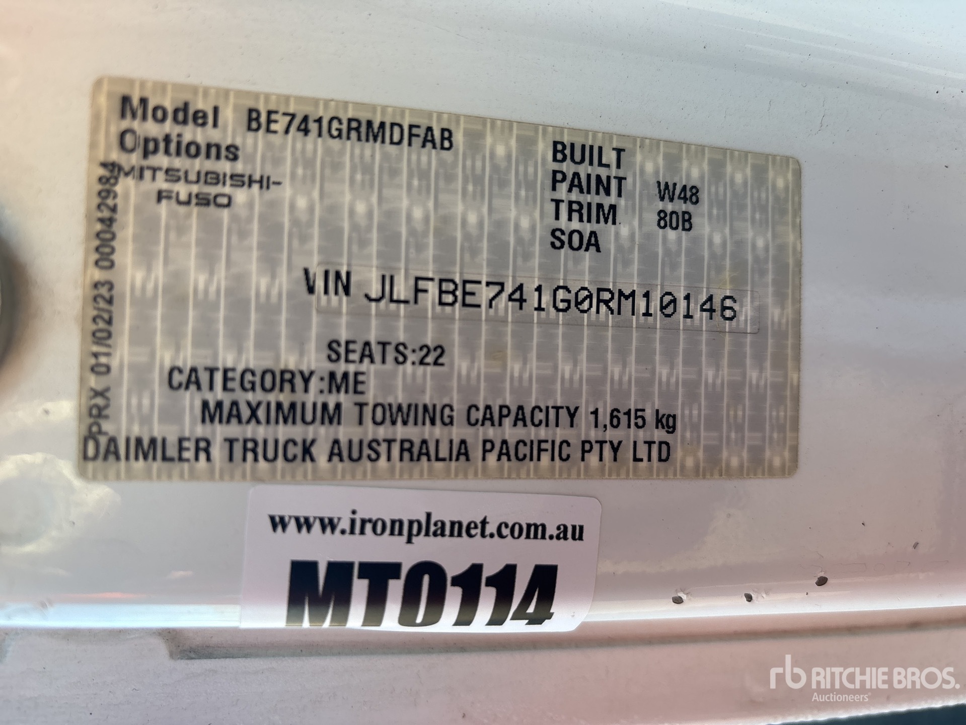 2023 Mitsubishi ROSA