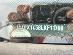 General Appearance with Frame Stamp Serial Number/VIN Photo