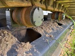 Undercarriage with Left Carrier Rollers