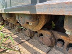 Undercarriage with Left Track Rollers