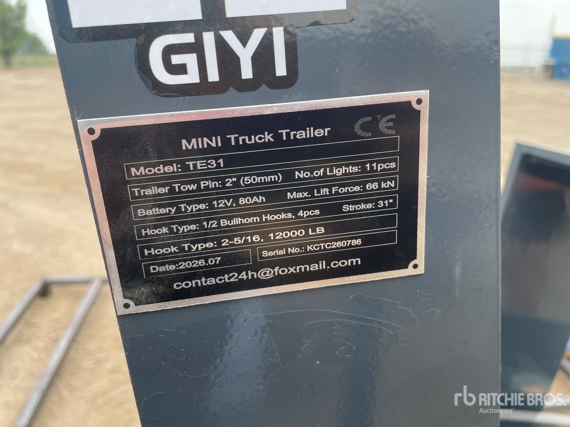 2026 GIYI GY-TE780
