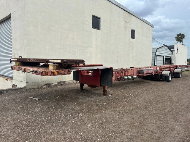 2012 Masters Solution STD 40000 lb Wind Blade and Tower Trailer