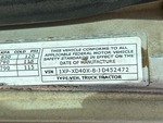 General Appearance with Numéro de série/Numéro d'identification du véhicule automobile