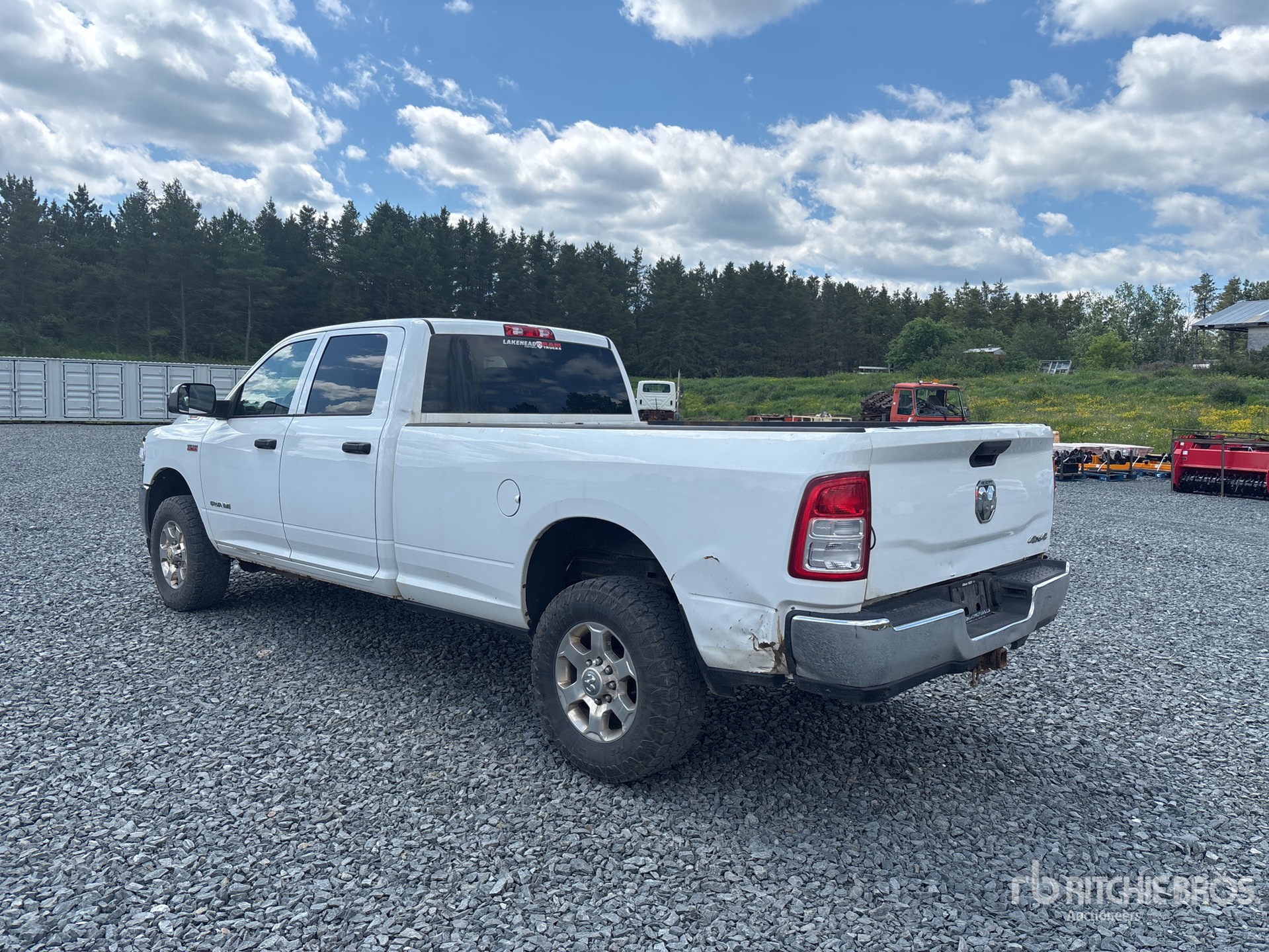 General Appearance with Picture, Left Rear Corner