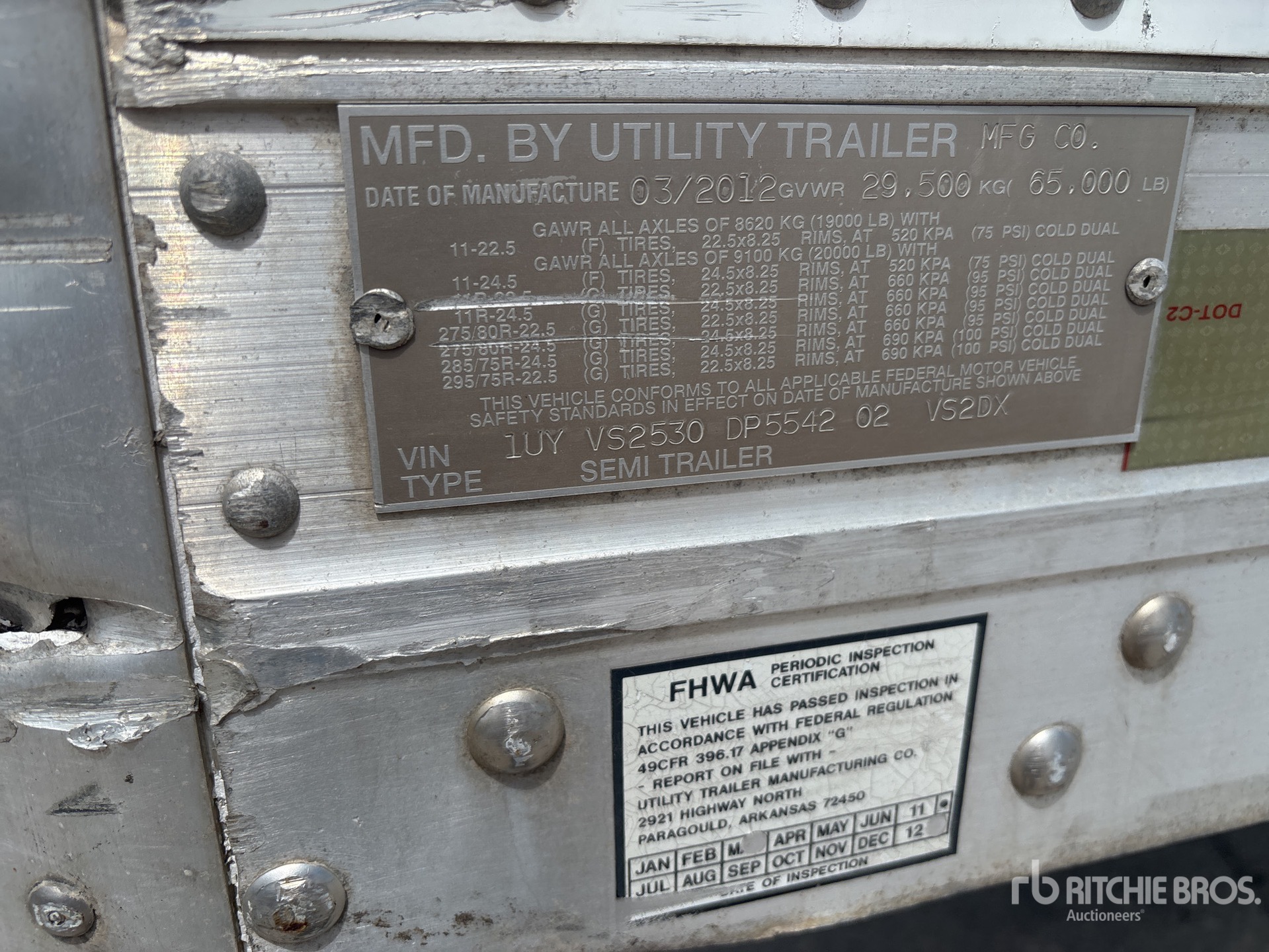 Photo of a 2013 Utility VS2DX