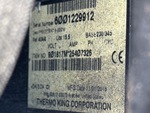 General Appearance with Refrigeration Unit Serial Number