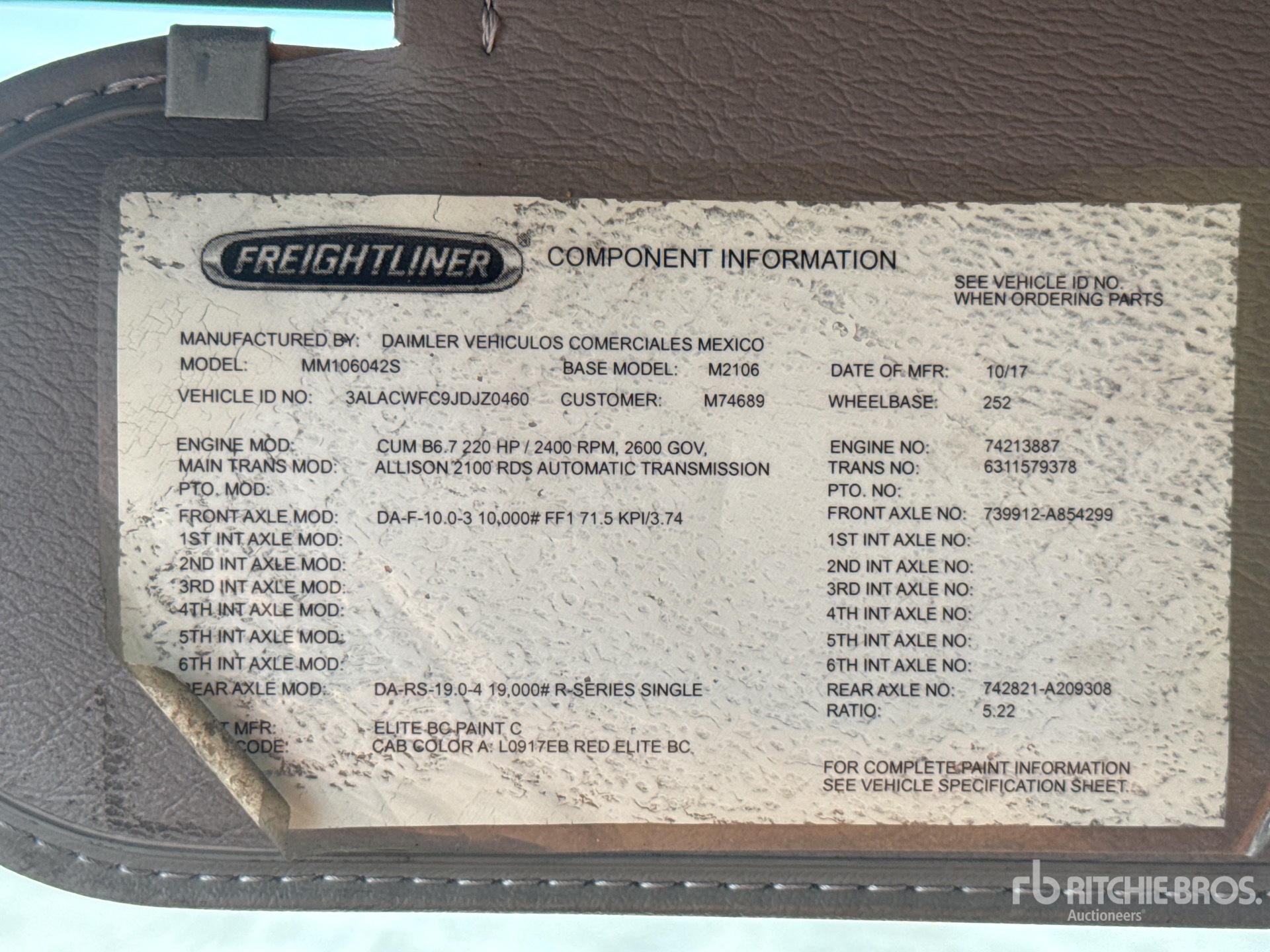 2018 Freightliner M2 106