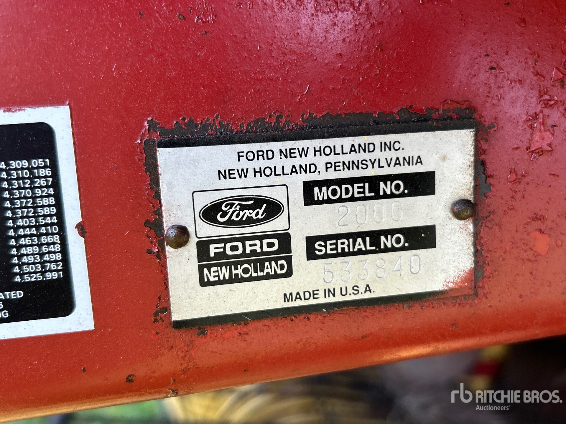 New Holland 2000