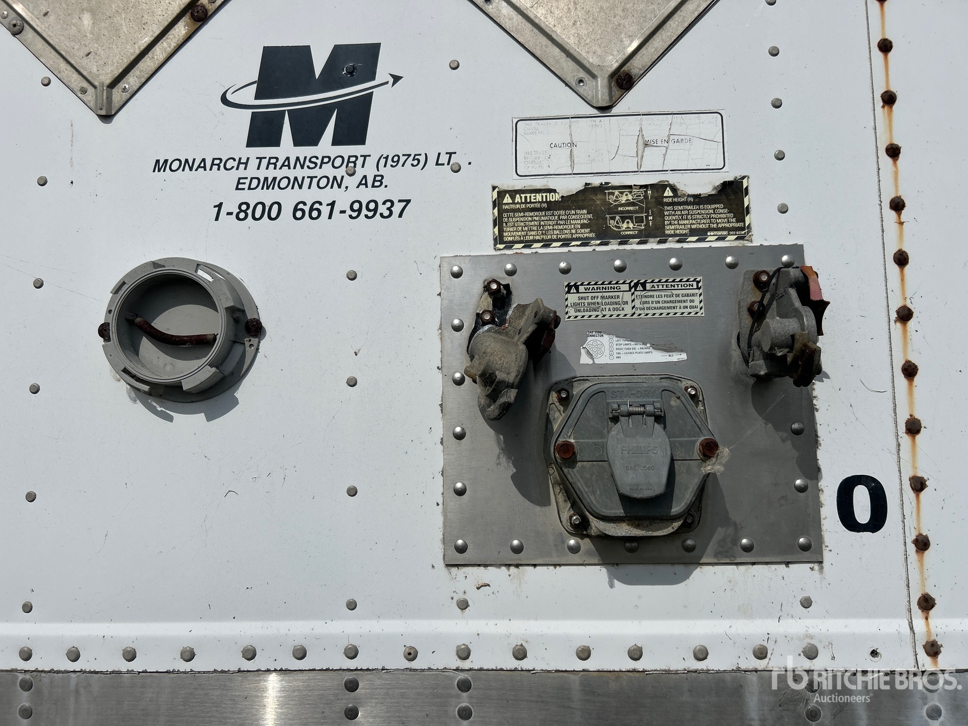 2002 Manac 53 ft x 102 in T/A