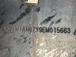 General Appearance with Frame Stamp Serial Number/VIN Photo