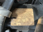 Engine with Emission Label